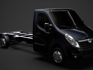 vauxhall movano singlecab sw e30 chassis 2014 Model 3D