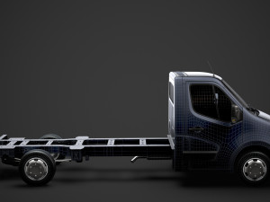 vauxhall movano singlecab sw e30 chassis 2014 Model 3D