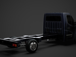 vauxhall movano singlecab sw e30 chassis 2014 Model 3D