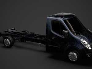 vauxhall movano singlecab sw e30 chassis 2014 Model 3D