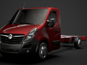 vauxhall movano singlecab sw e30 chassis 2020 Modelo 3D