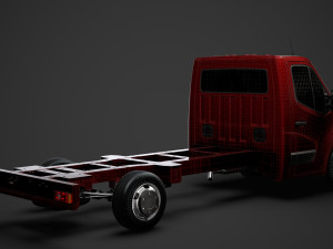 vauxhall movano singlecab sw e30 chassis 2020 Modelo 3D