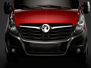 vauxhall movano singlecab sw e30 chassis 2020 Modelo 3D