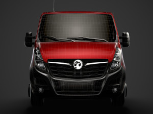 vauxhall movano singlecab sw e30 chassis 2020 Modelo 3D
