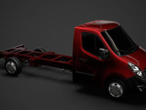 vauxhall movano singlecab sw e30 chassis 2020 Modelo 3D