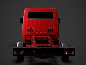 vauxhall movano singlecab sw e30 chassis 2020 Modelo 3D