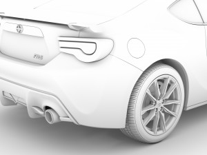 scion fr-rs 20 86 2016 Modello 3D