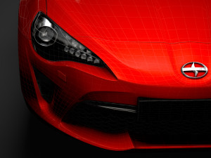 scion fr-rs 20 86 2016 Modello 3D