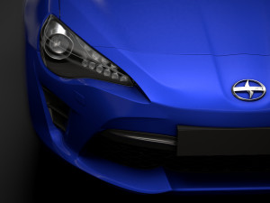 scion fr-s 2016 3D 模型