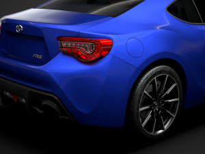 scion fr-s 2016 3D 模型