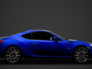 scion fr-s 2016 3D 模型