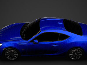 scion fr-s 2016 3D 模型