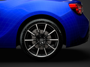 scion fr-s 2016 3D 模型
