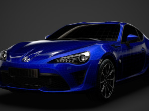scion fr-s 2016 3D 模型