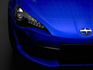 scion fr-s 2016 3D Model
