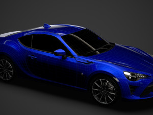 scion fr-s 2016 3D 模型