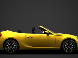 scion fr-s cabrio 2020 Modelo 3D
