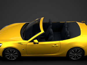 scion fr-s cabrio 2020 Modelo 3D
