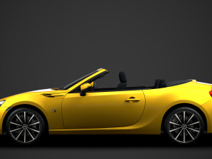 scion fr-s cabrio 2020 Modelo 3D