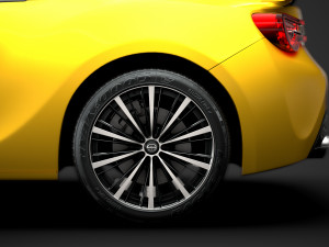 scion fr-s cabrio 2020 Modelo 3D