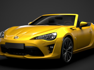 scion fr-s cabrio 2020 Modelo 3D