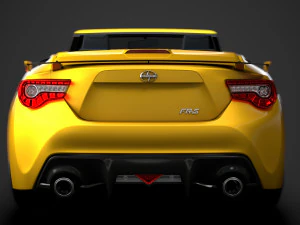 scion fr-s cabrio 2020 3D Model