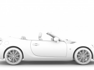 scion fr-s cabrio 2020 Modelo 3D