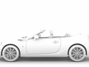 scion fr-s cabrio 2020 Modelo 3D