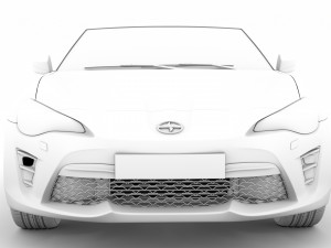 scion fr-s cabrio 2020 Modelo 3D
