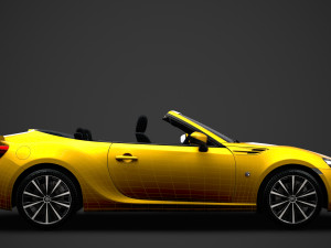 scion fr-s cabrio 2020 Modelo 3D