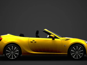 scion fr-s cabrio 2020 3D Model