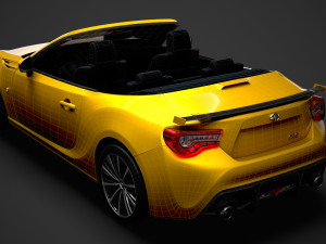 scion fr-s cabrio 2020 Modelo 3D