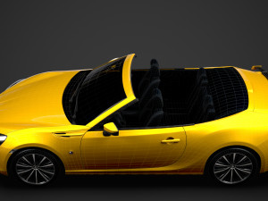 scion fr-s cabrio 2020 Modelo 3D