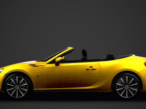 scion fr-s cabrio 2020 Modelo 3D