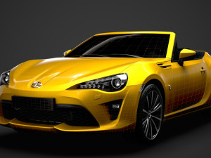 scion fr-s cabrio 2020 Modelo 3D