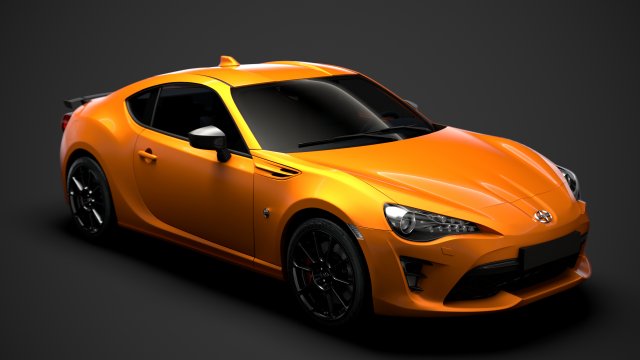 scion fr-s monogram 86 2020 Modèle 3D .c4d .max .obj .3ds .fbx .stl .blend 