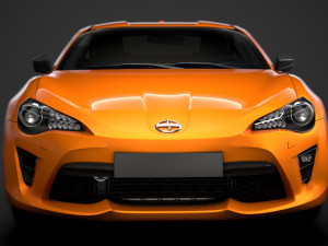 scion fr-s monogram 86 2020 Modèle 3D