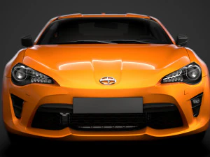 monograma scion fr-s 86 2020 Modelo 3D