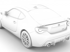 scion fr-s monogram 86 2020 Modèle 3D