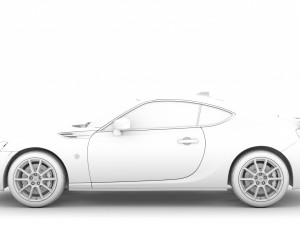 scion fr-s monogram 86 2020 Modèle 3D