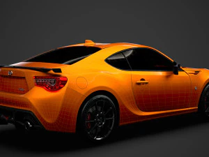 monograma scion fr-s 86 2020 Modelo 3D