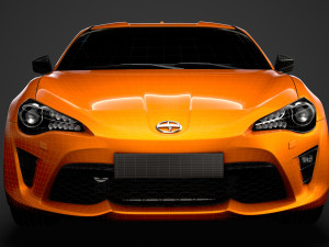 scion fr-s monogram 86 2020 Modèle 3D