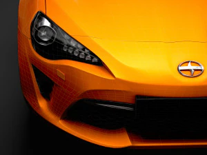 monograma scion fr-s 86 2020 Modelo 3D