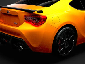 monograma scion fr-s 86 2020 Modelo 3D