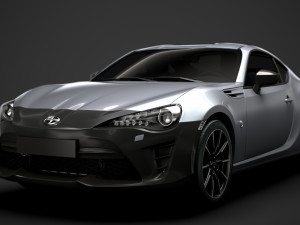 scion fr-s rc 86 2020 3D Model