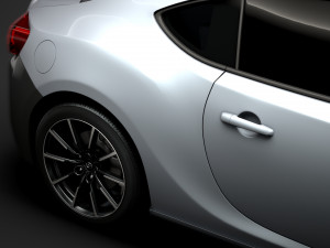 scion fr-s rc 86 2020 3D Model