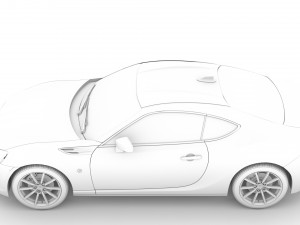 scion fr-s rc 86 2020 3D Model