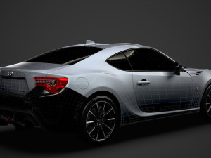 scion fr-s rc 86 2020 3D Model