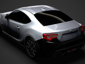 scion fr-s rc 86 2020 3D Model