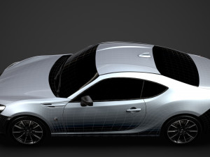 scion fr-s rc 86 2020 3D Model